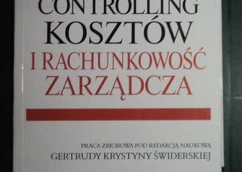 Controlling kosztów i rachunkowość zarządcza Świderska Difin