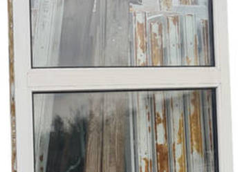 OKNO KacprzaK 90x236 FIX OKNA Używane Witryna PCV
