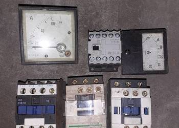 Stycznik, Amperomierz, Woltomierz