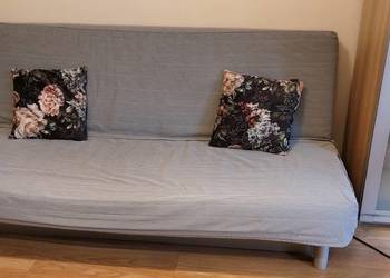 IKEA rozkładana kanapa wersalka sofa funkcja spania skrzynia na pościel