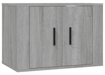 Wisząca szafka telewizyjna szary dąb sonoma 57x345x40 cm WM-816622