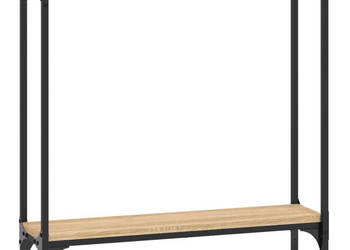 Stolik konsolowy dąb sonoma 75x225x75 cm WM-834021