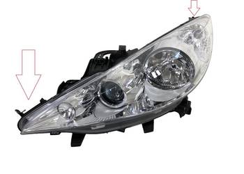 Peugeot 207 W_ 05.2006-12.2013 Reflektor / Lampa przednia lewa