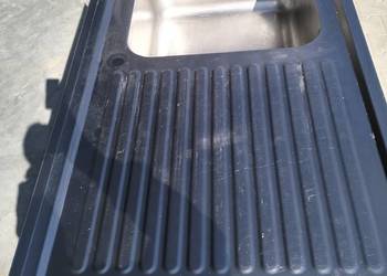 Zlew 1-komorowy gastronomiczny zabudowany 120x70x85