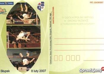 KARTKA POCZTOWA - SŁUPSK - IV MITYNG W SKOKU WZWYŻ 2007