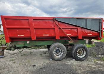 Wywrotka Tandem, oś skrętna