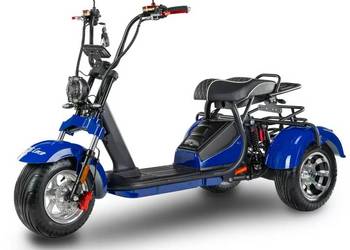 Skuter elektryczny BILI COCO TRÓJKOŁOWY HM niebieski RATY FV/Paragon