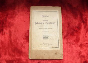 Stara niemiecka książka wydana w 1917 roku