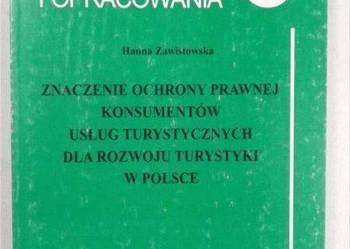 ZNACZENIE OCHRONY PRAWNEJ KONSUMENTÓW USŁUG TURYSTYCZNYCH