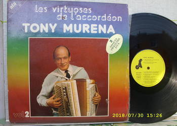 Dance plyta Lp ;  TONY MURENA--LES VIRTUOSES ACCORDEON.-2LP.