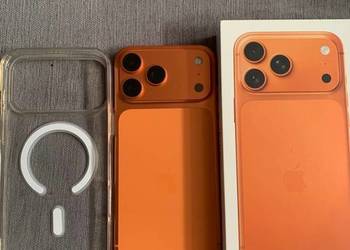 IPhone 17 pro max cosmic orang 256 gb