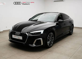 Audi A5 Sportback 45TFSI 265 KM Quattro Sline MatrixLed Kamera Fotele Typu…