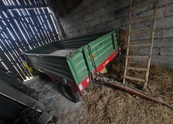 SPRZEDAM ROZRZUTNIK ,PRZYCZEPĘ DO OBORNIKA  AGROMET CZARNY BIAŁOSTOCKI