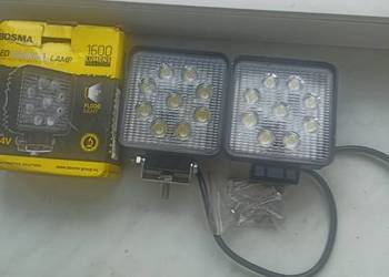 Dwie lampy robocze LED firmy Bosma 12/24V