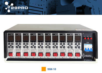 STEROWNIK , TERMOREGULATOR GORĄCYCH KANAŁÓW 10 STREF