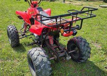 Quad Bashan 200cc przyczepka plug do odśnieżania.