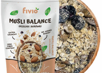 fivio Musli BALANCE orzechy, borówki 400g