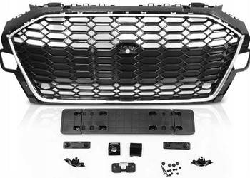 GRILL AUDI A4 B9 20- CHROM BLACK PDC