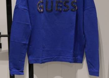 Guess śliczna chabrowa bluzka 36 S