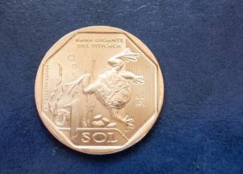 Stare monety 1 sol 2019 Peru