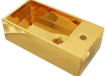 vidaXL Umywalka z przelewem, 49 x 25 x 15 cm,(SKU:143492)