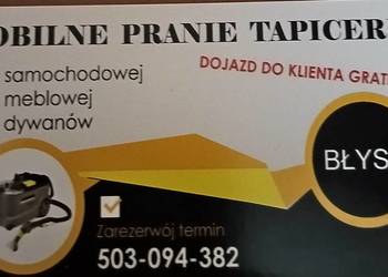 Mobile pranie tapicerki samochodowej meblowej dywanów