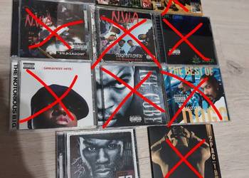 Muzyka, płyty CD, zestaw, Hip Hop, Rap, używane