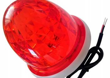 KOGUT LAMPA LED SYGNALIZACYJNA CZERWONA 12/24V