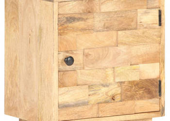 Szafka nocna 40x30x45 cm lite drewno mango WM-320468
