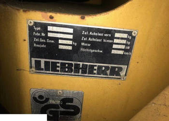 Liebherr 506 - [CZĘŚCI] Dyfer Atak Wkład Mostu Ramię Koła Zwolnica
