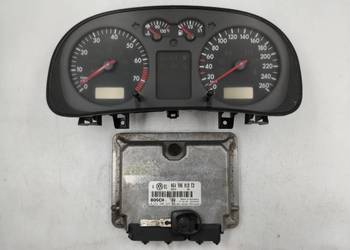 Sterownik Silnika VW Golf IV 2.0 8v AQY 06A906018ED 0261206322 Zestaw