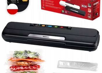 Zgrzewarka próżniowa do pakowania żywności 110W akcesoria czarna