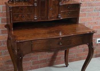 Piękne biurko sekretarzyk Ludwik Filip antyk