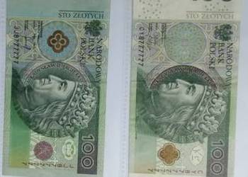 Banknoty / SOLID prawie / Mega Ciekawe Numery