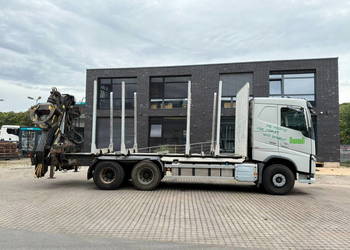Volvo FH 500 6x4 klonice dzwig do drewna do transportu drzewa