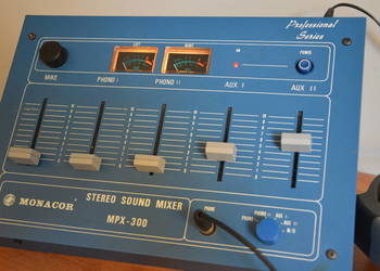 Monacor MPX 300-mały mixer analogowy UV