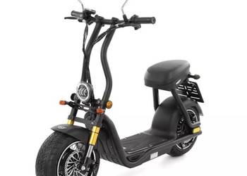Skuter elektryczny HECHT COCIS MINI CARBON silnik 1000W prędkość 42km/h