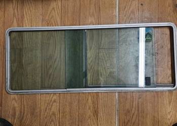 Vw Transporter T3 szyba przesuwna prawa zielona