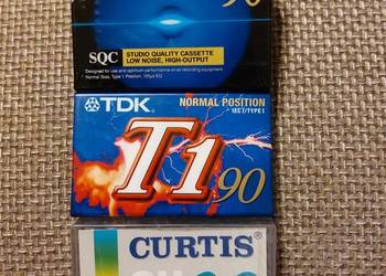 Kasety magnetofonowe nowe