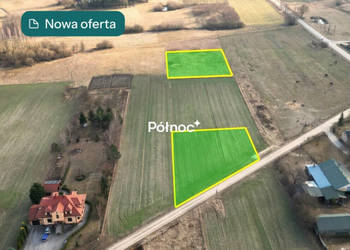 Dwie działki budowlane w Woskrzenicach Małych