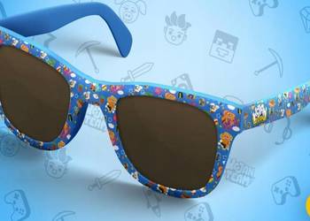 OKULARY PRZECIWSŁONECZNE DLA DZIECKA WOJANEK WOJAN TEAM KOLOROWA GRAFIKA
