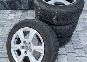 Felgi aluminiowe Audi 16” 5x112 + zimowe opony – komplet