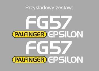 Naklejki PALFINGER EPSILON FG 53 57 37 27 43 31 Zamiennik