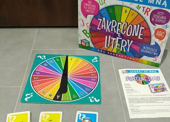 Gra edukacyjna Zakręcone Litery