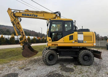 kołowa Komatsu PW160-7E0 Szybko Złącze Sprawna Stan Dobry 16ton Stan Bardz…