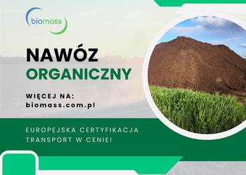 Nawóz organiczny Biomass dla Rolników (nawozy organiczne przetworzone)