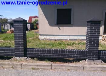 Ala klinkier, słupki, murki, ogrodzenia, imitacja, producent ogrodzenie