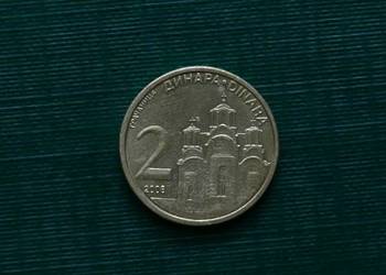 SERBIA - 2 dinary, 2008r