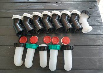Wylewka, Zlewka ,Kolanko PaletoPojemnik 1000l  Mauzer ,Schutz  S60x6