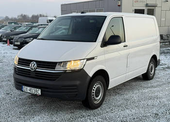 Volkswagen Transporter T6 FL 2.0 TDi 150KM, DSG, 3-osobowy, navi, tylko 14…